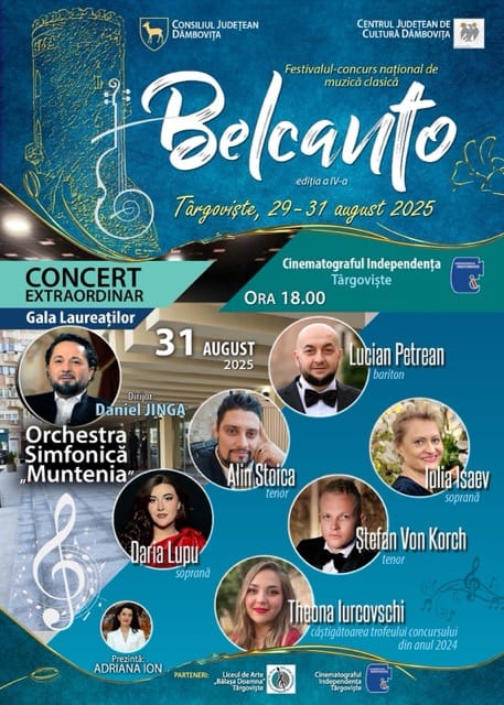 Laureates’ Gala & Special Concert – “Belcanto” National Classical Music Competition, 4th Edition