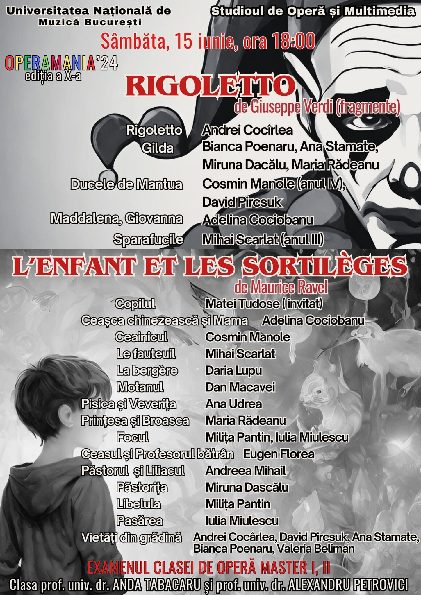 “L’Enfant et les Sortilèges” – Operamania, 10th Edition